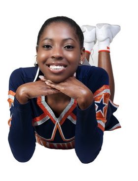 Cheerleader Smiling