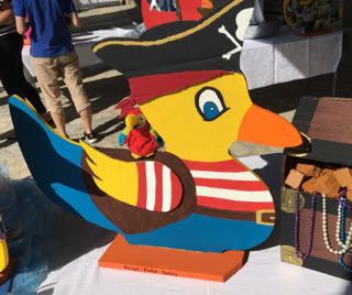 Lyme Regis Carnival Duck Competition Pirate Duck