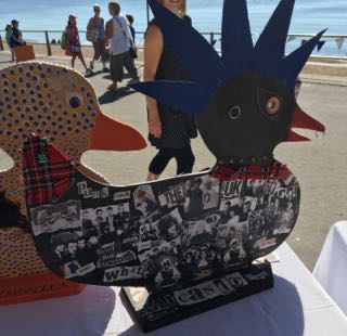 Lyme Regis Ducks - Punk Duck