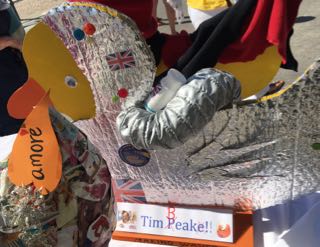 Lyme Regis Duck Competition Tim Beake