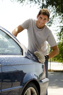 Office fundraiser car wash