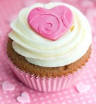 Cupcakes de San Valentín