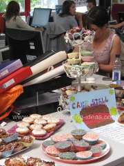 Office Fundraiser - Cake Table