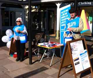 charity street collection