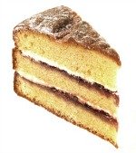 Cake Slice of victoria sponge