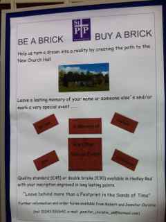 Brick Fundraising Poster
