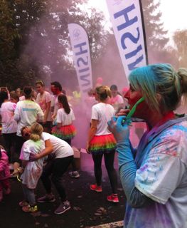 Colour Run Finish