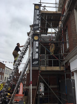 Firefighters Charity Climb Chichester