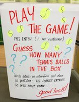 Tennis Ball Fundraiser