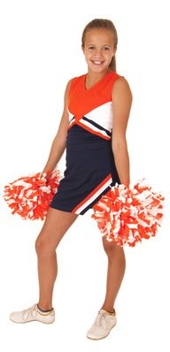 high school cheerleader