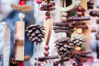 Wooden Christmas Tree Decorations