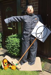 Kim Jong-Un Scarecrow