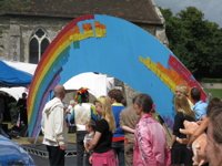 Fundraising Event Ideas Rainbow Arch