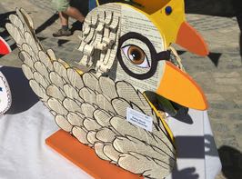 Lyme Regis Duck Competition - Library Duck