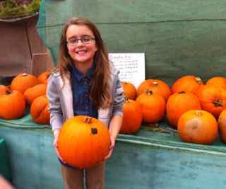 Selling Pumpkins To Raise Money