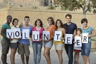 Charity volunteers recruitment