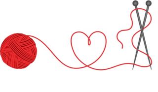 Knitting Heart Knitting Heart