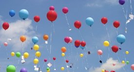 Balloon releases are really bad for wildlife. Fortunately there are lots of alternatives.