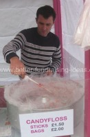 Candy floss maker